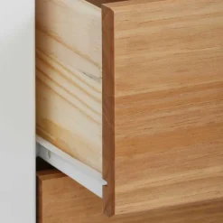 Wohnen Sideboards<140x80x35 Landhaus Anrichte mit Metallgriffen - Xasimir