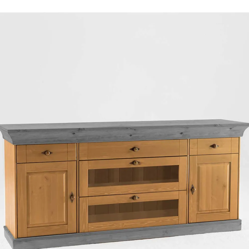 Wohnen Sideboards<186x85x45 Landhaus Anrichte modern - Eshelas