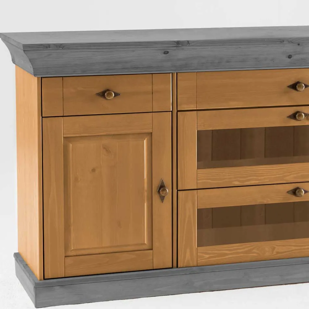 Wohnen Sideboards<186x85x45 Landhaus Anrichte modern - Eshelas
