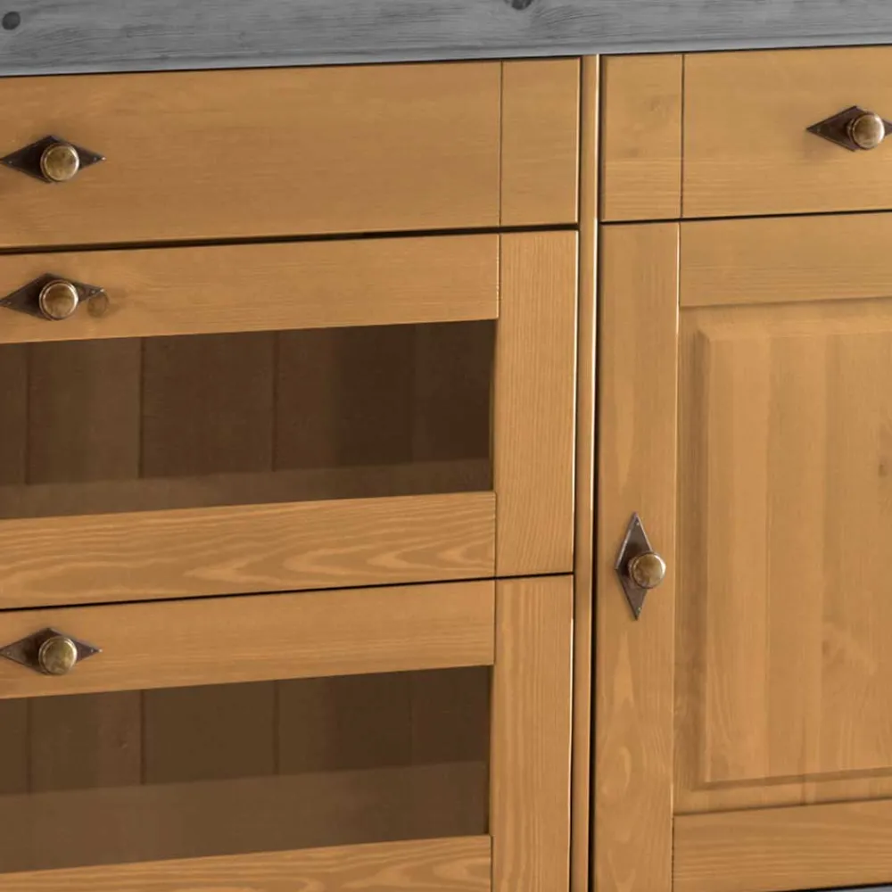 Wohnen Sideboards<186x85x45 Landhaus Anrichte modern - Eshelas