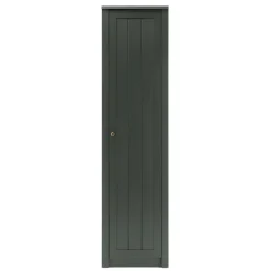 Wohnen Schränke<50x197x43 Landhaus Dielenschrank in Dunkelgrün - Niestov