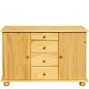 Wohnen Sideboards<119x81x38 Landhaus Kombi Kommode mit Kugelfüßen - Kascanu