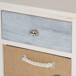 Wohnen Kommoden<38x74x28 Landhaus Kommode mit vier Schubladen - Amare