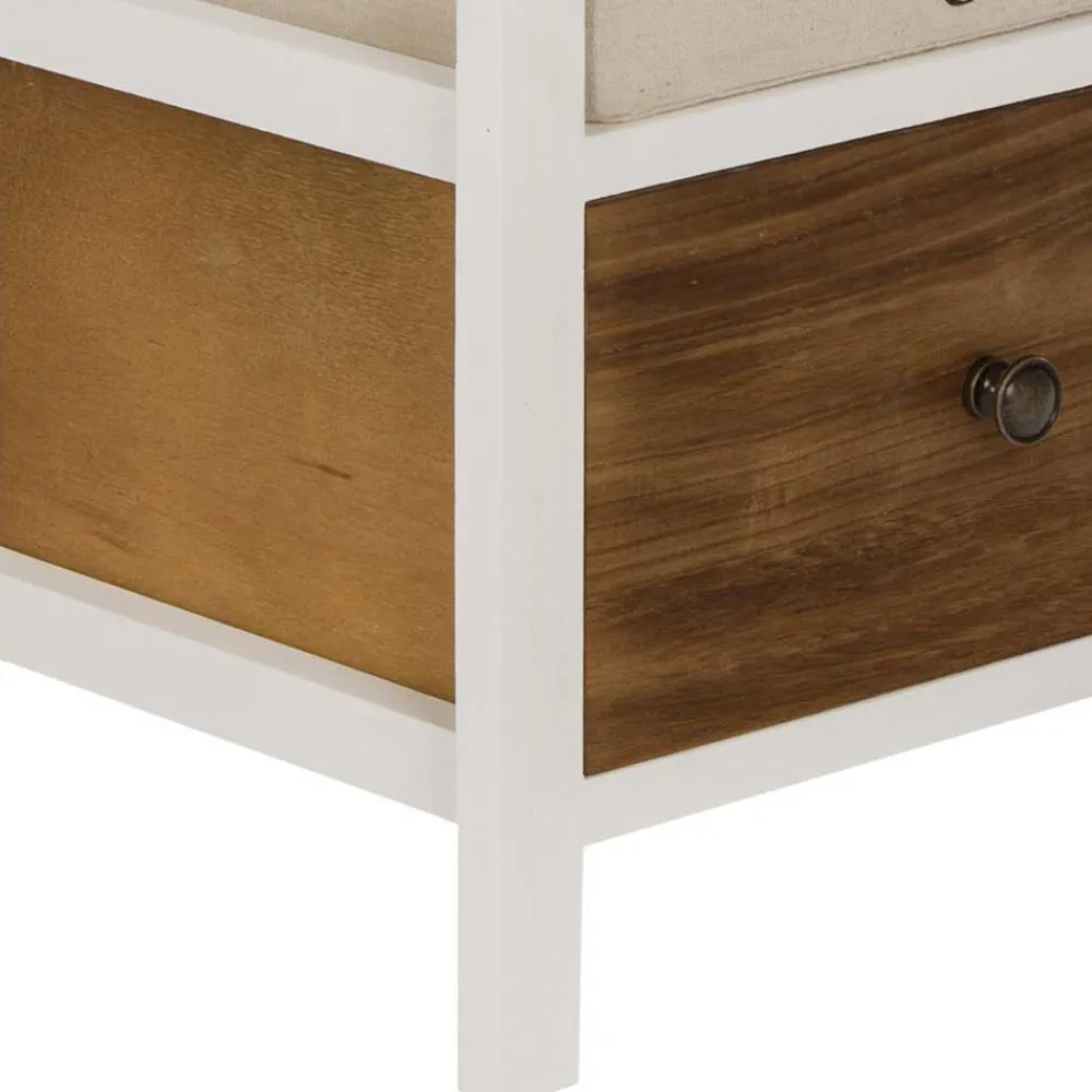 Wohnen Kommoden<38x74x28 Landhaus Kommode mit vier Schubladen - Amare