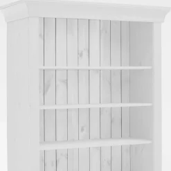Wohnen Regale<108x203x45 Landhaus Regal mit 2 Türen & Schublade - Satumare I