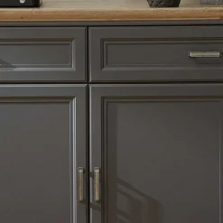 Wohnen Sideboards<171x102x48 Landhaus Sideboard in Grau - Thumbs