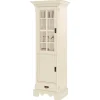 Wohnen Vitrinen<70x203x45 Landhaus Vitrine in Creme - Rospus