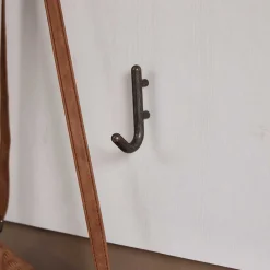Wohnen Garderoben<93x107x30 Landhaus-Garderobe mit 5 Halen - Nurelcas