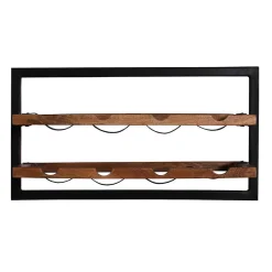 Wohnen Regale<65x25x35 Loft Weinregal für die Wand - Mendoza