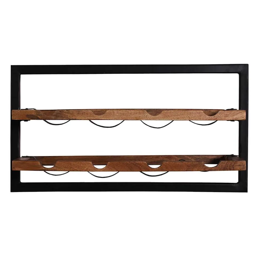 Wohnen Regale<65x25x35 Loft Weinregal für die Wand - Mendoza