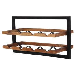 Wohnen Regale<65x25x35 Loft Weinregal für die Wand - Mendoza