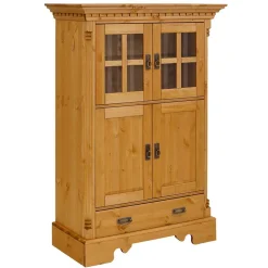 Wohnen Schränke<100x147x45 Massivholz Highboard im Landhaus Stil - Fausanda