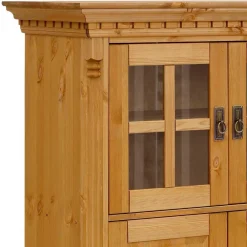 Wohnen Schränke<100x147x45 Massivholz Highboard im Landhaus Stil - Fausanda