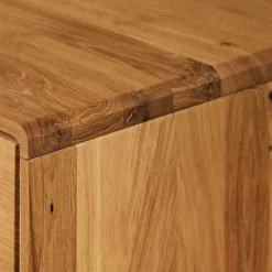 Wohnen Tv & Hifi-Möbel|Lowboards<220x48x40 Massivholz TV Board in Natur geölt - Eavy
