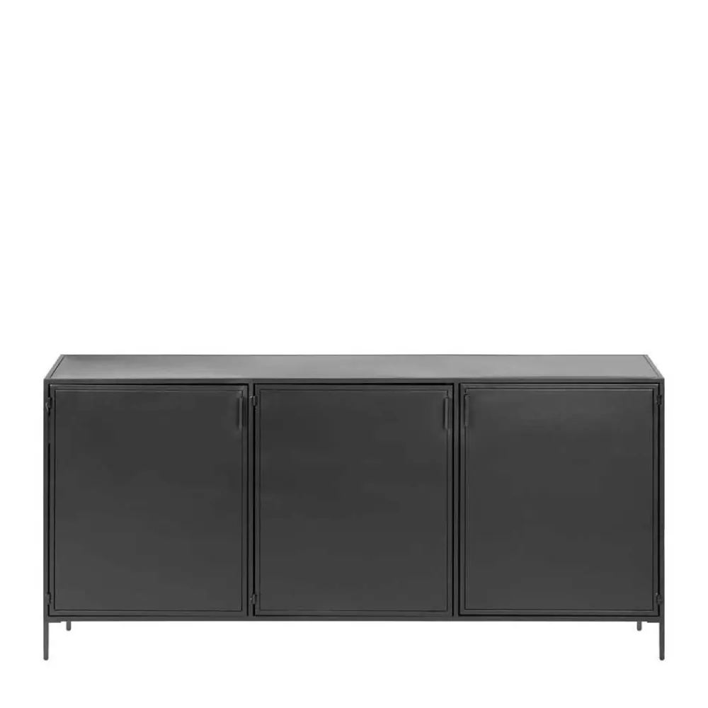 Wohnen Sideboards<160x72x35 Metall Sideboard mit drei Türen - Magde