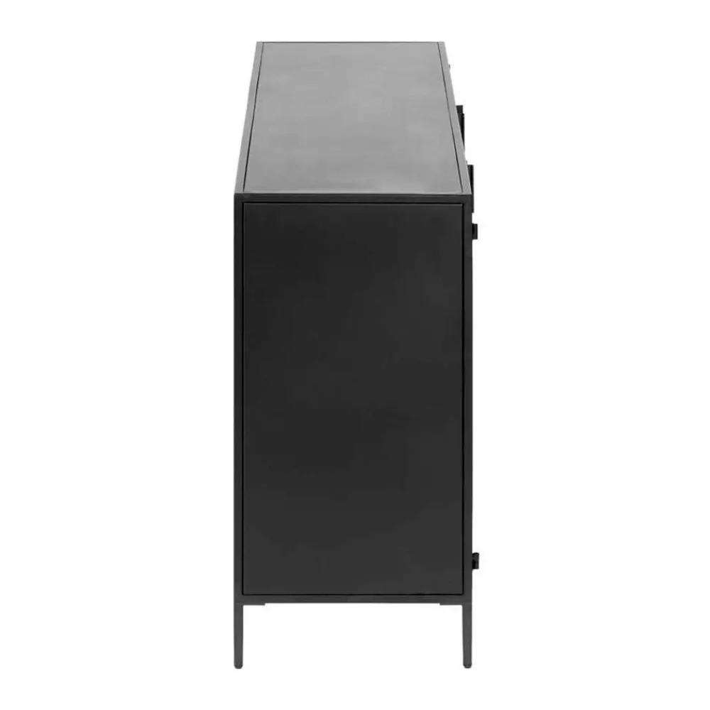 Wohnen Sideboards<160x72x35 Metall Sideboard mit drei Türen - Magde