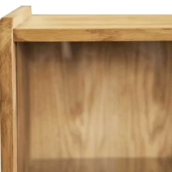 Wohnen Highboards|Vitrinen<100x143x50 Mid Century Schrank mit Glas Türen - Hardus I