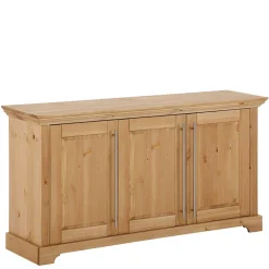 Wohnen Sideboards<132x70x39 Moderne Holzkommode mit drei Türen - Noellisa