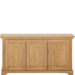 Wohnen Sideboards<132x70x39 Moderne Holzkommode mit drei Türen - Noellisa