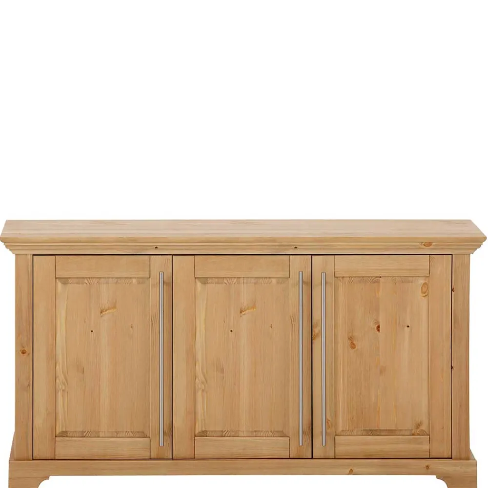 Wohnen Sideboards<132x70x39 Moderne Holzkommode mit drei Türen - Noellisa