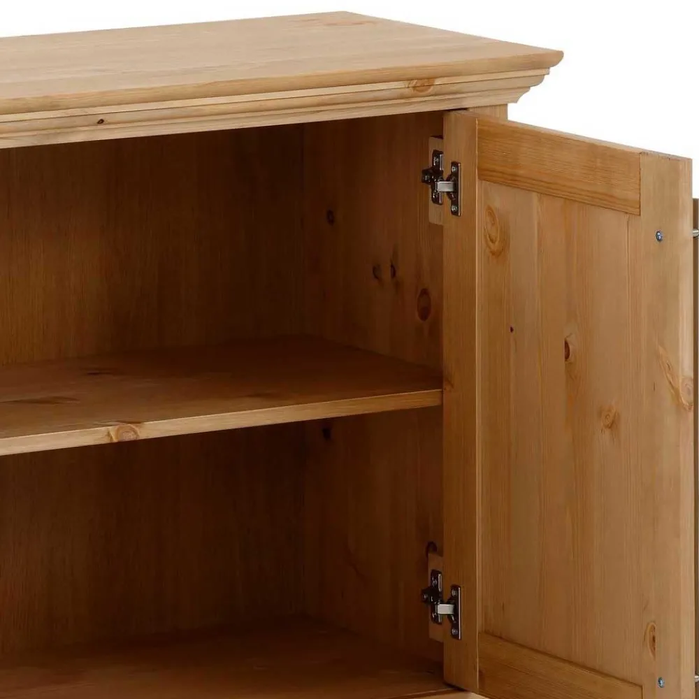 Wohnen Sideboards<132x70x39 Moderne Holzkommode mit drei Türen - Noellisa