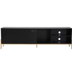 Wohnen Tv & Hifi-Möbel|Lowboards<185x54x34 Moderner TV Unterschrank mit Schiebetür - Penanza