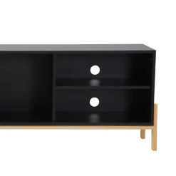 Wohnen Tv & Hifi-Möbel|Lowboards<185x54x34 Moderner TV Unterschrank mit Schiebetür - Penanza