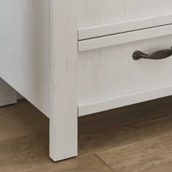Wohnen Kommoden<62x50x41 Nachtkommode im Landhausstil - Malvissa