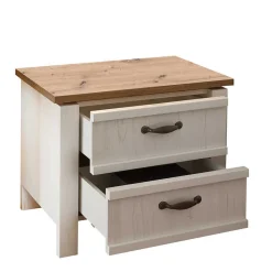Wohnen Kommoden<62x50x41 Nachtkommode im Landhausstil - Malvissa