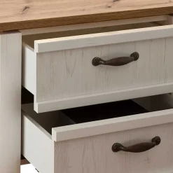 Wohnen Kommoden<62x50x41 Nachtkommode im Landhausstil - Malvissa