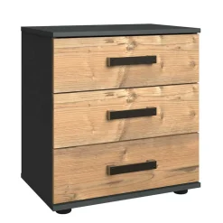 Wohnen Kommoden<52x58x38 Nachtkommode in Tanne Dekor - Ardila