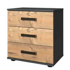 Wohnen Kommoden<52x58x38 Nachtkommode in Tanne Dekor - Ardila