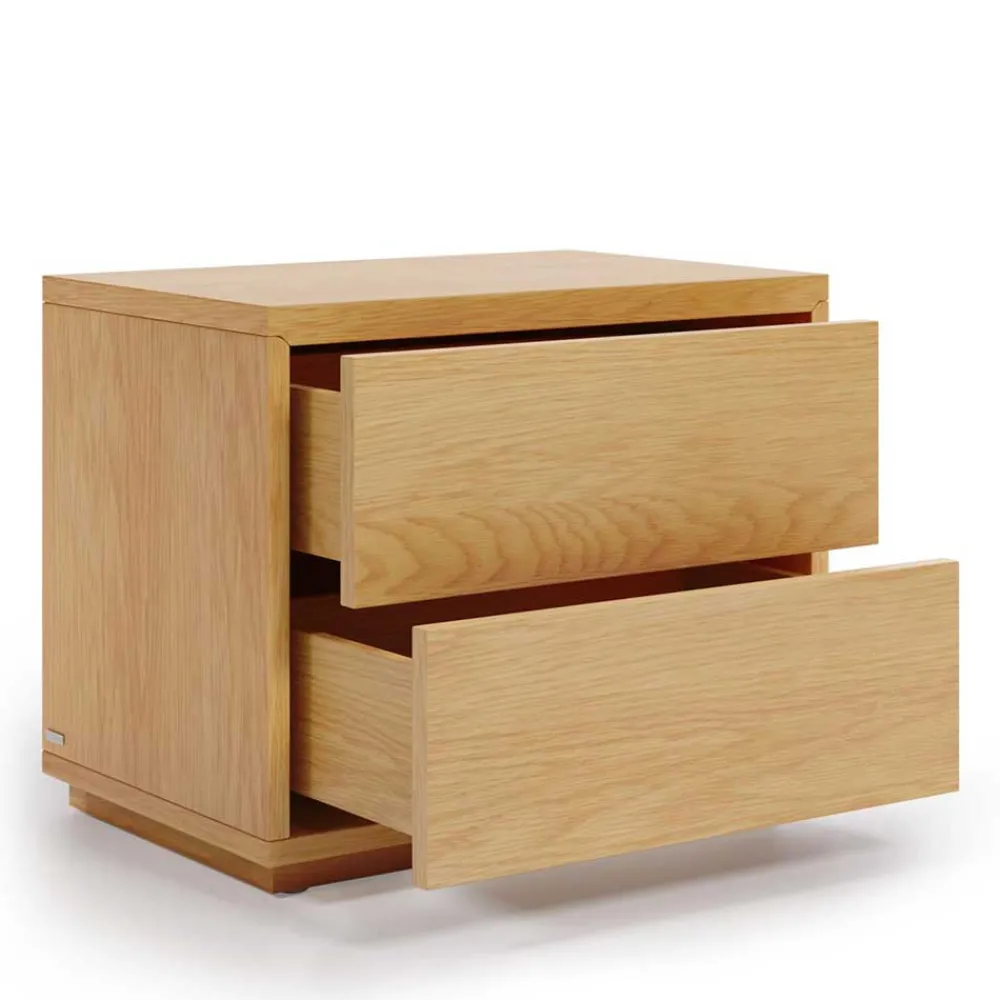Wohnen Kommoden<53x44x36 Nachtkommode mit Sockel - Elastian