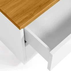 Wohnen Kommoden<53x44x36 Nachtkommode mit Sockelgestell - Vintilias