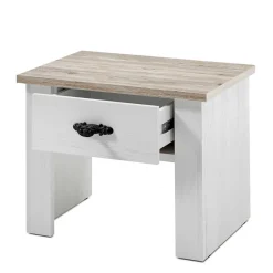 Wohnen Kommoden<58x45x40 Nachtkonsole mit Schublade - Nedita