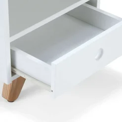 Wohnen Kommoden<40x40x35 Nachtschrank mit Fach & Schublade - Kinfada