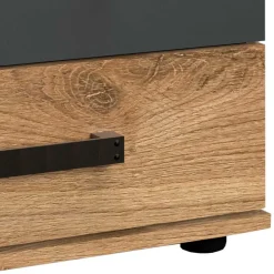 Wohnen Kommoden<52x40x38 Nachtschrank mit zwei Schubladen - Enegal