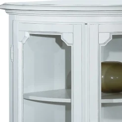 Wohnen Vitrinen<52x112x52 Niedrige Eckvitrine im Vintage Look - Zarinas