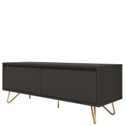 Wohnen Tv & Hifi-Möbel|Lowboards<120x45x40 Niedrige Kommode mit Klappe & Schublade - Tascam