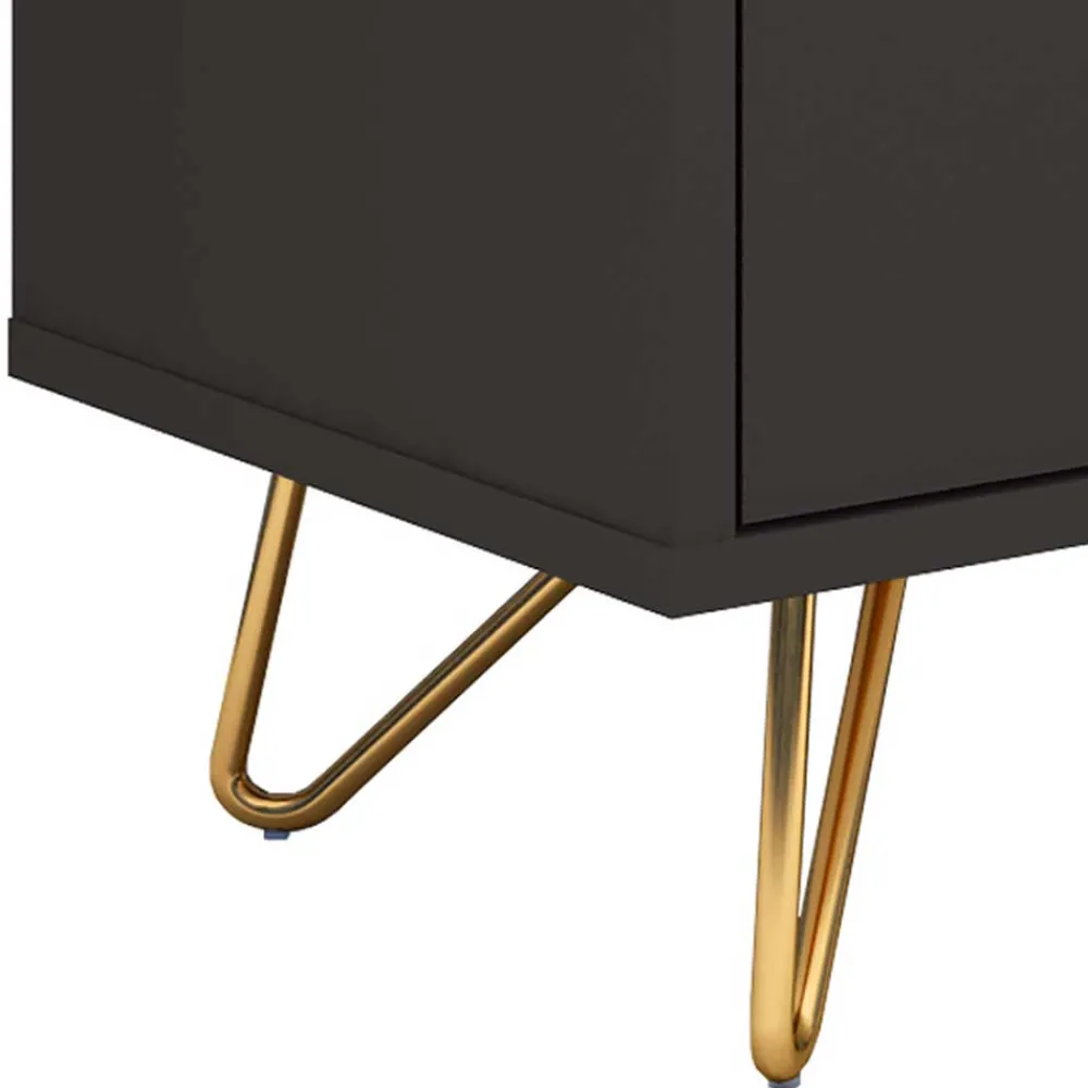 Wohnen Tv & Hifi-Möbel|Lowboards<120x45x40 Niedrige Kommode mit Klappe & Schublade - Tascam