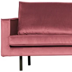 Wohnen Sofas<300x85x155 Polsterecke in Pink & Schwarz - Majanco