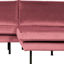 Wohnen Sofas<300x85x155 Polsterecke in Pink & Schwarz - Majanco