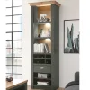 Wohnen Regale<68x207x45 Regal mit Schublade & 11 Fächern - Eylan