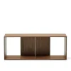 Wohnen Regale<101x38x30 Regel Element in Nussbaum Furnier - Lician