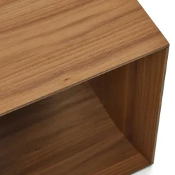 Wohnen Regale<101x38x30 Regel Element in Nussbaum Furnier - Lician