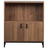 Wohnen Regale<81x81x35 Retro Schrank mit Fach & 2 Türen - Bradley