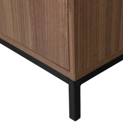 Wohnen Regale<81x81x35 Retro Schrank mit Fach & 2 Türen - Bradley