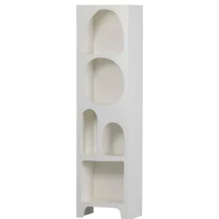 Wohnen Regale<48x180x32 Retro Standregal mit 5 Fächern - Tom