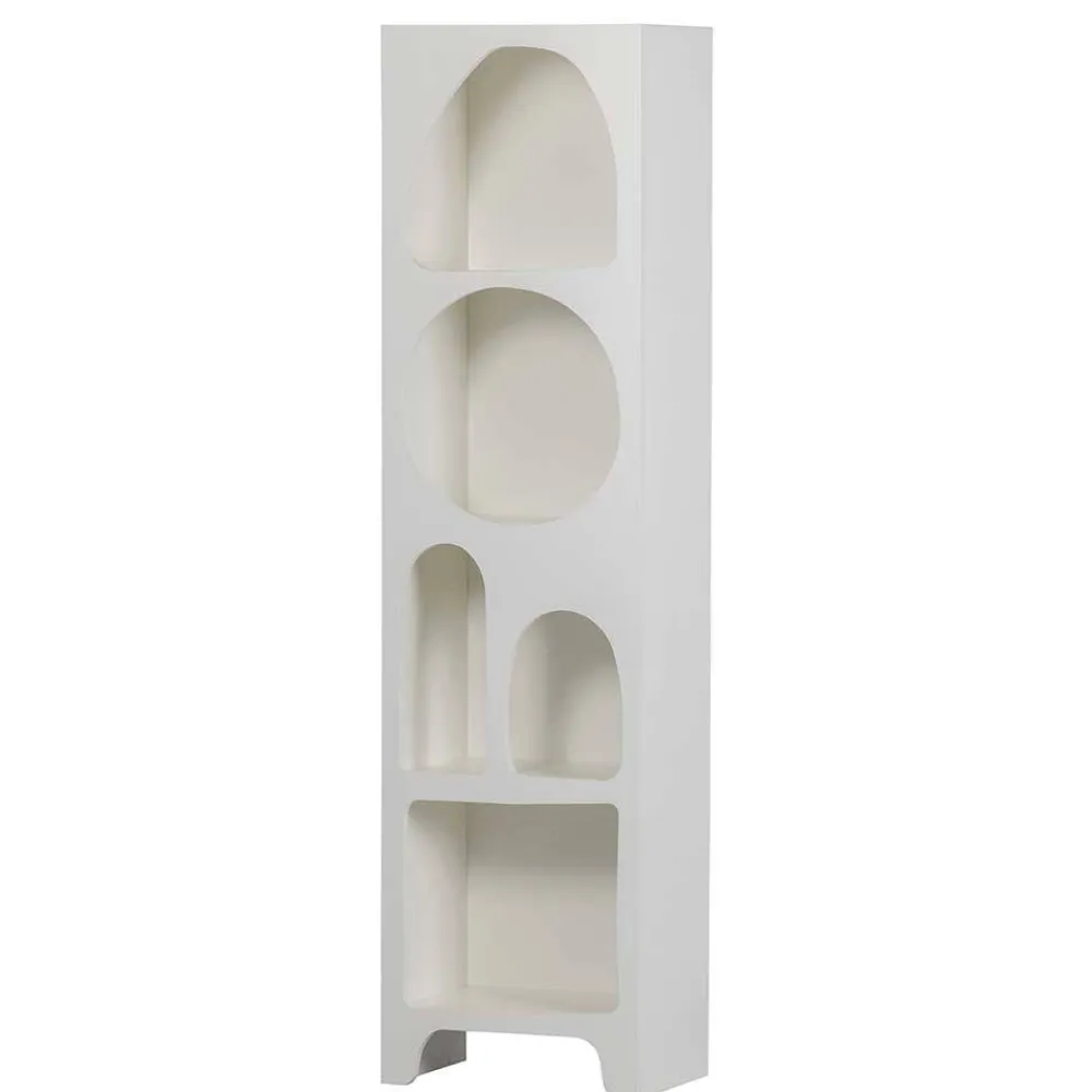 Wohnen Regale<48x180x32 Retro Standregal mit 5 Fächern - Tom