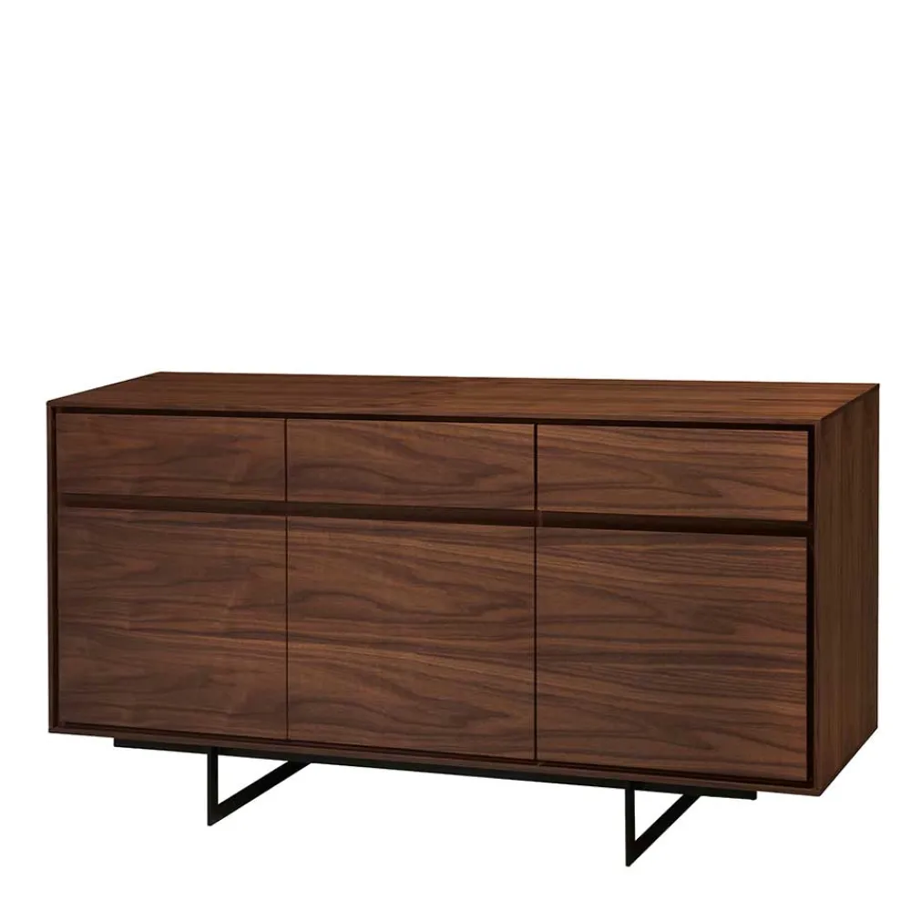 Wohnen Sideboards<155x85x45 Retro-Sideboard mit Bügelgestell - Frenanda